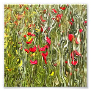 Foto Poppies envenenados Arte abstracto surrealista