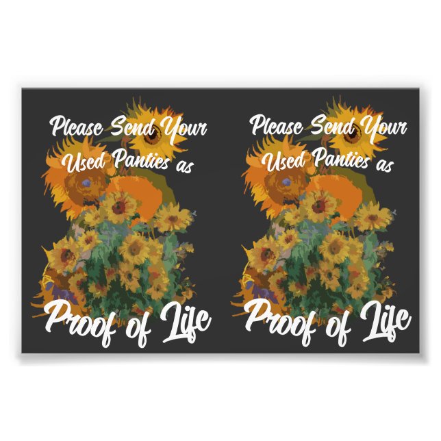 Foto Por favor, envíe sus bragas uscas usadas como prue (Frente)