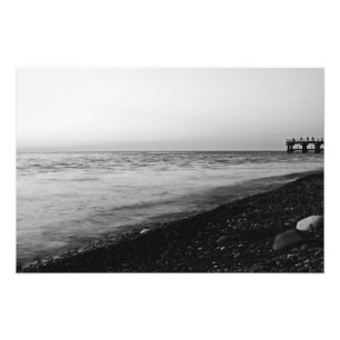 Foto Por la noche en la playa