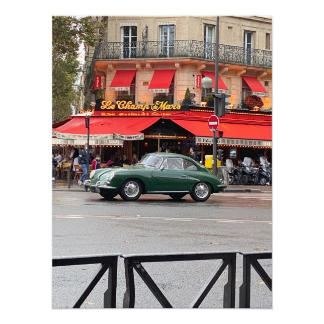 Foto Porsche 356 en París, Francia (Frente)