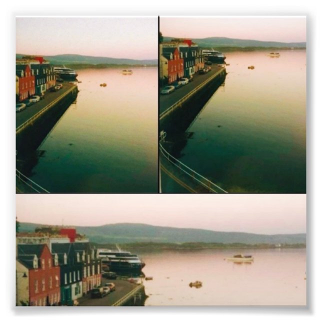 Foto Port of Tobermory, Isle of Mull, Scotland (Frente)
