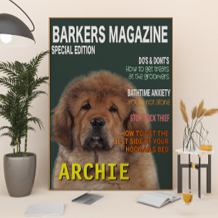 Foto Portada de la revista Tibetana Mastiff Parody