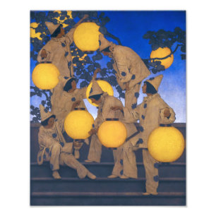 Foto Portadores de linterna Maxfield Parrish