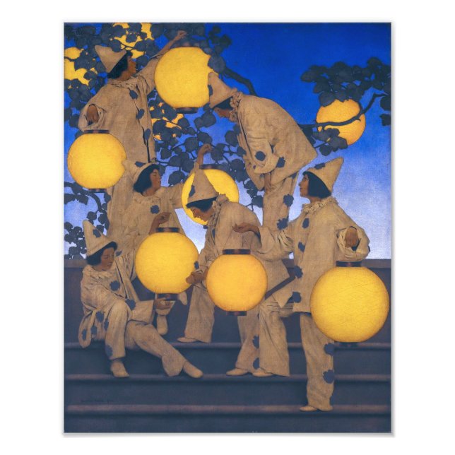 Foto Portadores de linterna | Maxfield Parrish | (Frente)