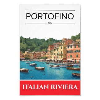 Foto Portofino Italian Riviera liguria Poster