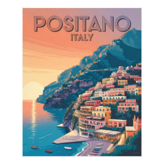 Foto Positano Italia Viajes Antiguos