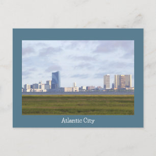 Foto postal de la línea aérea de Atlantic City