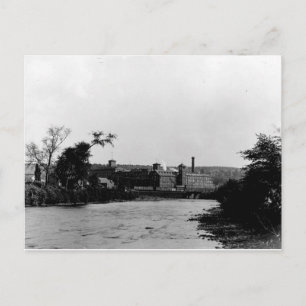 Foto postal de la seda de 1900 Scranton Pa.