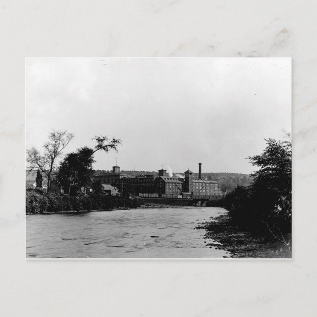Foto postal de la seda de 1900 Scranton Pa. (Anverso)
