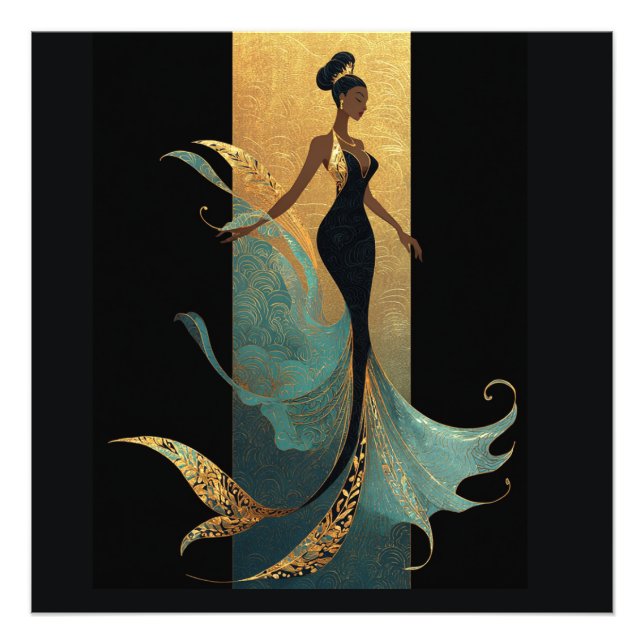Foto Postal de la serie MERMAID NOIR #1 (Frente)