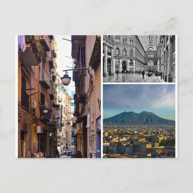 Foto postal de Nápoles 3 (Anverso)