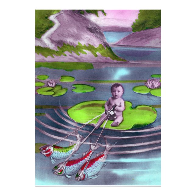 Foto postal francesa de April Fool (Frente)