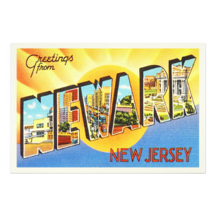 Foto Postales de viaje de New Jersey NJ Vintage de Newa