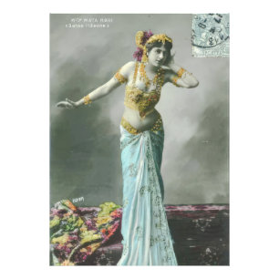 Foto Postcarta de Vintage Mata Hari