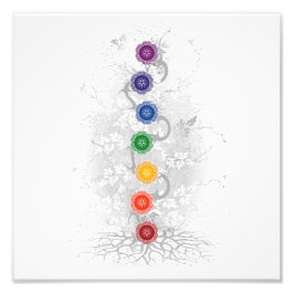Foto Poster Chakra Tree