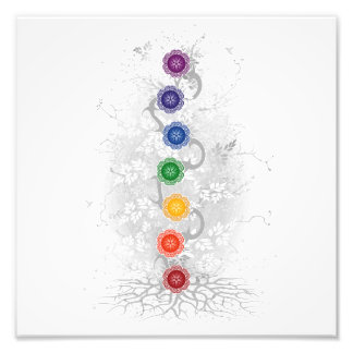 Foto Poster Chakra Tree