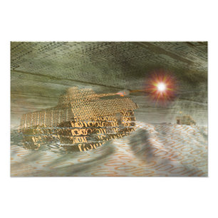 Foto Poster cibernético de la guerra