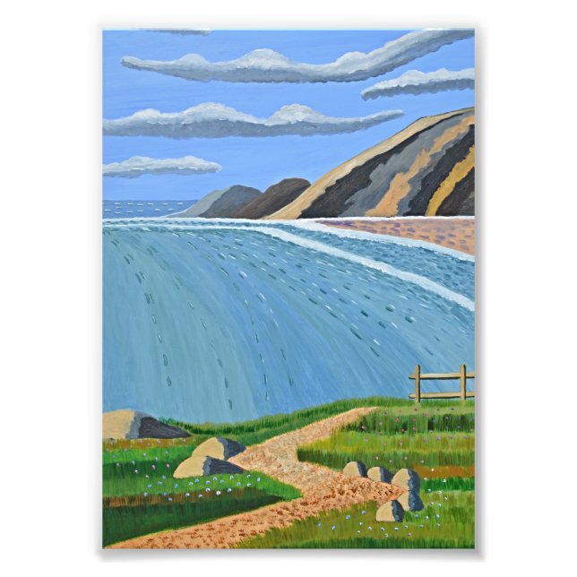 Foto Poster Coastal Footpath (Frente)