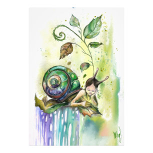 Foto Poster de arte de caracol