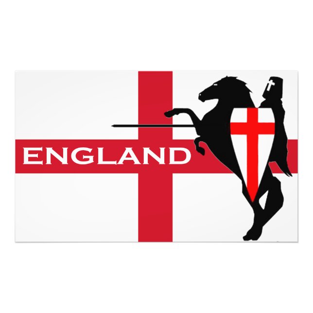 Foto Poster de arte de la bandera de Inglaterra del Día (Frente)