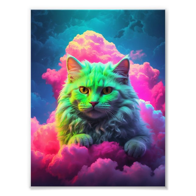 Foto Poster de arte de pared de gato (Frente)