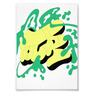 Foto Póster de Arte Digital al Estilo Graffiti – Decora