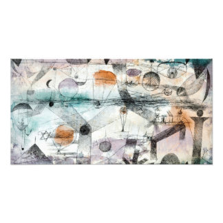 Foto Póster de arte fino de Paul Klee En el reino del a