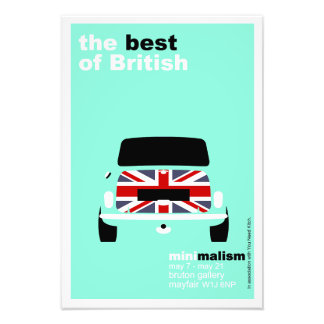 Foto Póster de arte minimalista Classic Original Mini C