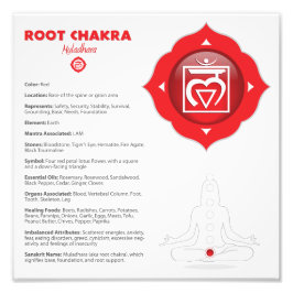 Foto Poster de Chakra raíz