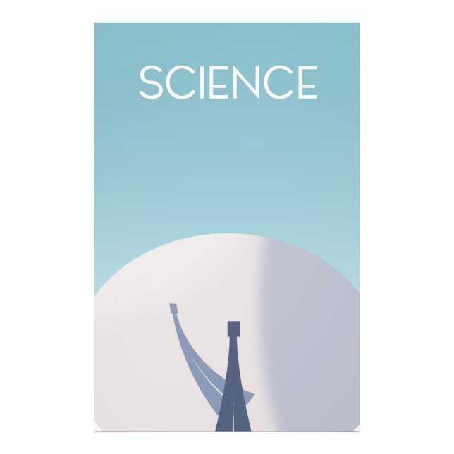 Foto Poster de ciencia astronomía impreso. (Frente)