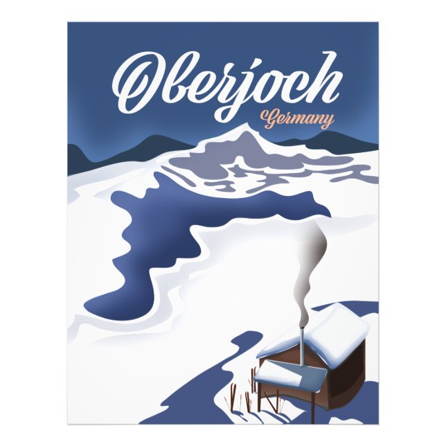 Foto Poster de esquí de Oberjoch Germany (Frente)