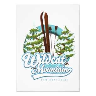 Foto Poster de esquí de Wildcat Mountain New Hampshire