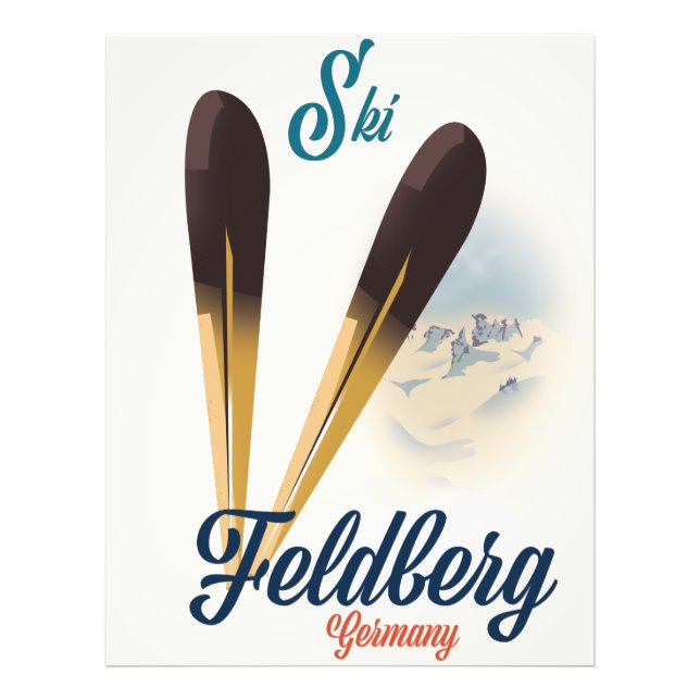 Foto Poster de esquí Feldberg Alemania (Frente)