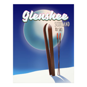 Foto Póster de esquí Glenshee Escocia