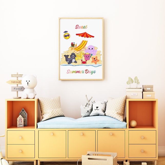 Foto Póster de guardería "Día Dulce de Verano" Sala de  (Subido por el creador)