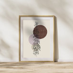 Foto POSTER de impresión BOHO 13x19<br><div class="desc">Trasladarse a un caprichoso oasis con nuestro poster de inspiración boho. Con colores vivos y patrones intrincados, este poster es una celebración de la creatividad libre. Adornado con soñadores, plumas y florales florecientes, trae un toque de naturaleza en el interior. Ya sea que esté colgado en un acogedor rincón o...</div>
