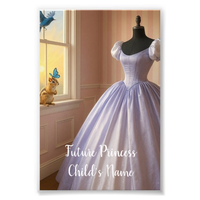 Foto Póster de la futura princesa (Frente)
