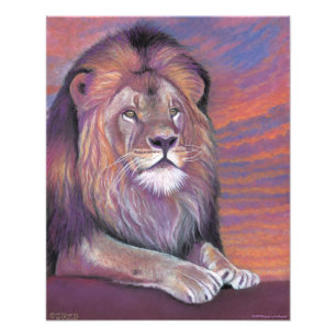 Foto Poster de leones