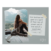 Poster de mensajes Inspiradores de fe cristiana