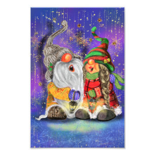 Foto Póster de Navidad de Cnomos Felices
