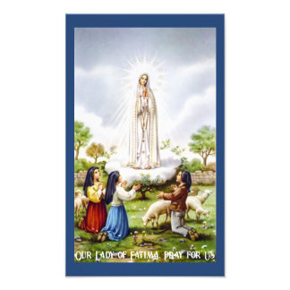 Foto Poster de Nuestra Señora de Fátima