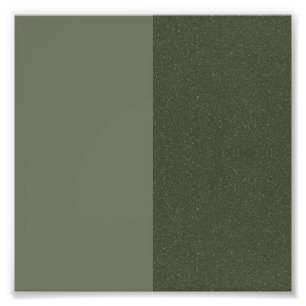 Foto Póster de pared verde musgo de división vertical –