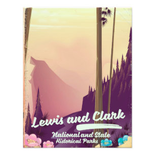 Foto Poster de parques estatales y nacionales Lewis y C