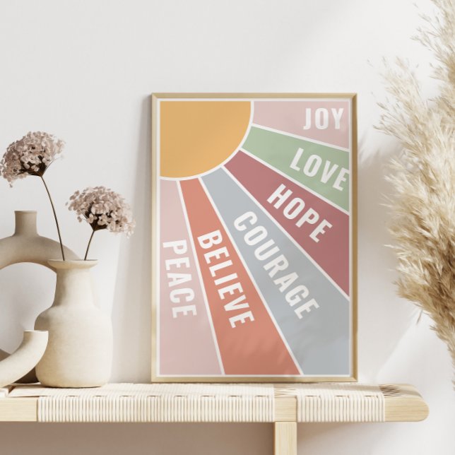 Foto Poster de positivismo Amor Joy Valor y Esperanza (Subido por el creador)