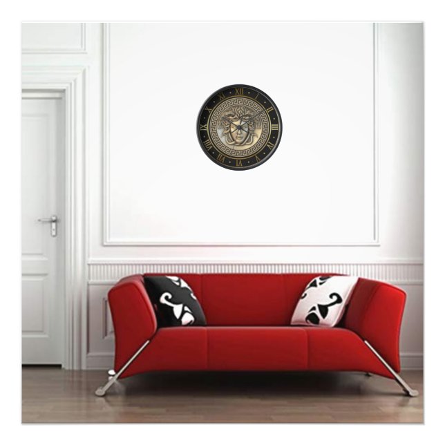 Foto póster de reloj medusa (Frente)