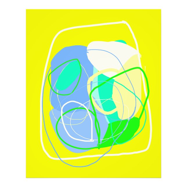 Foto Poster de sombra negrita (Frente)