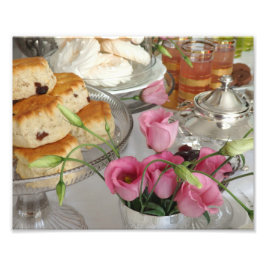 Foto Poster de té rosado de la tarde de Lemonade