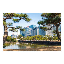 Foto Poster de Tokyo Winter Skyline