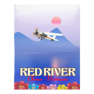 Foto Poster de Vacaciones de Río Rojo en Camboya