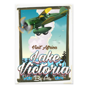Foto Poster de vacaciones en África del lago Victoria